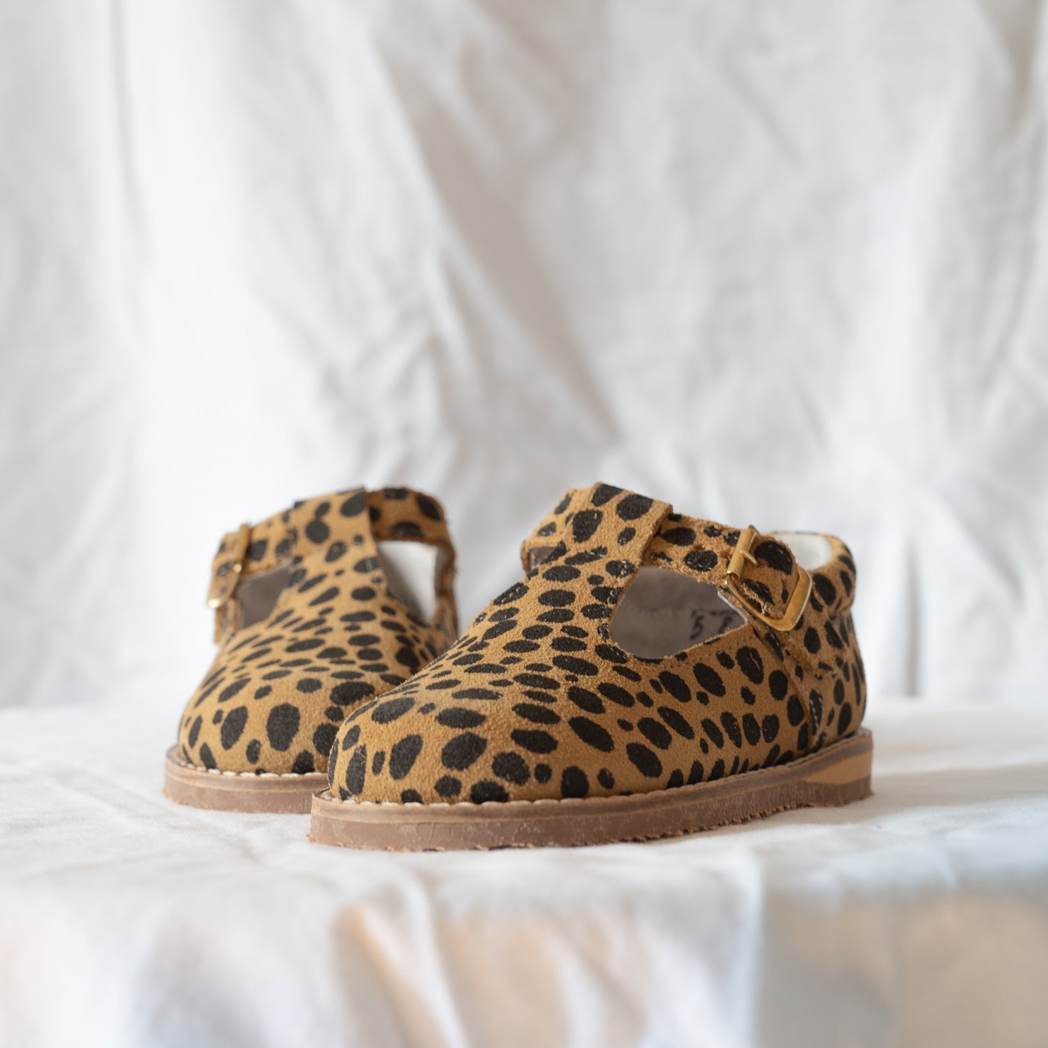 Flora T-Strap - Cheetah - t-straps