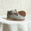 children's t-strap shoe in grey sizes 2-7