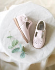 Greta T - Strap - Pink Fawn Dress Shoe