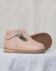 Greta T - Strap - Pink Shell Dress Shoe