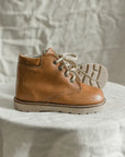 High Top Boot - Cognac Shoes