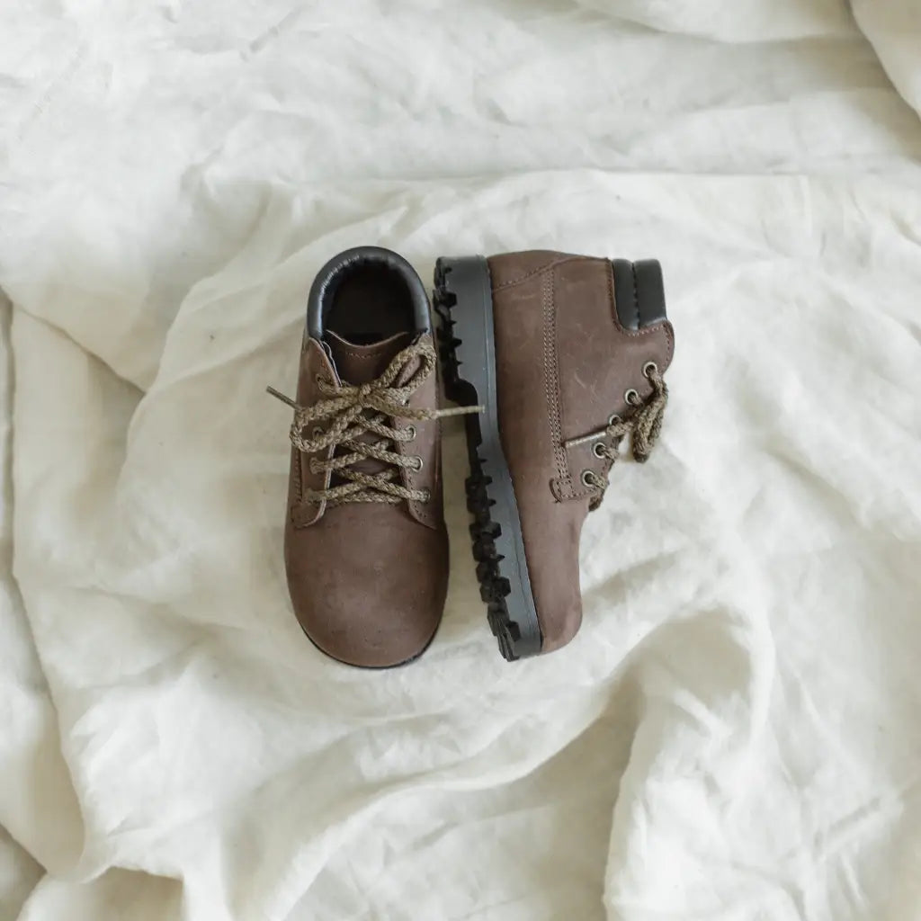 Levon High Top - Brown Nubuck boots