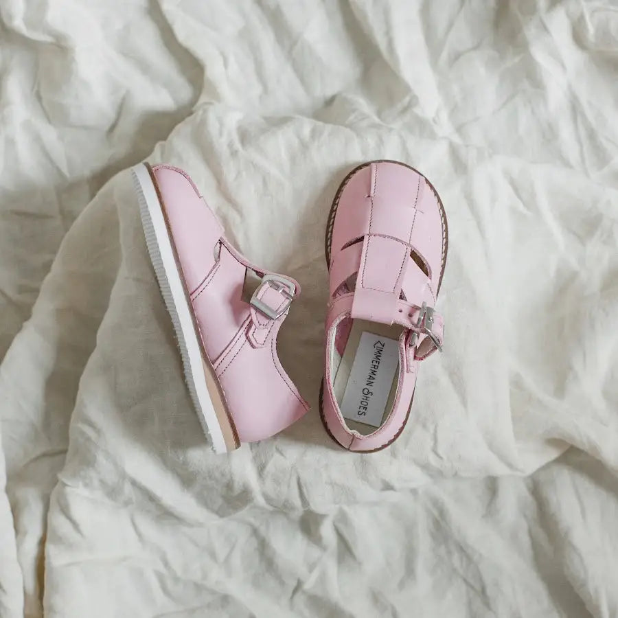 Lucy T - Strap - Pastel Pink Shoes