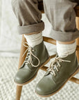 children's boot in green sizes 5-12