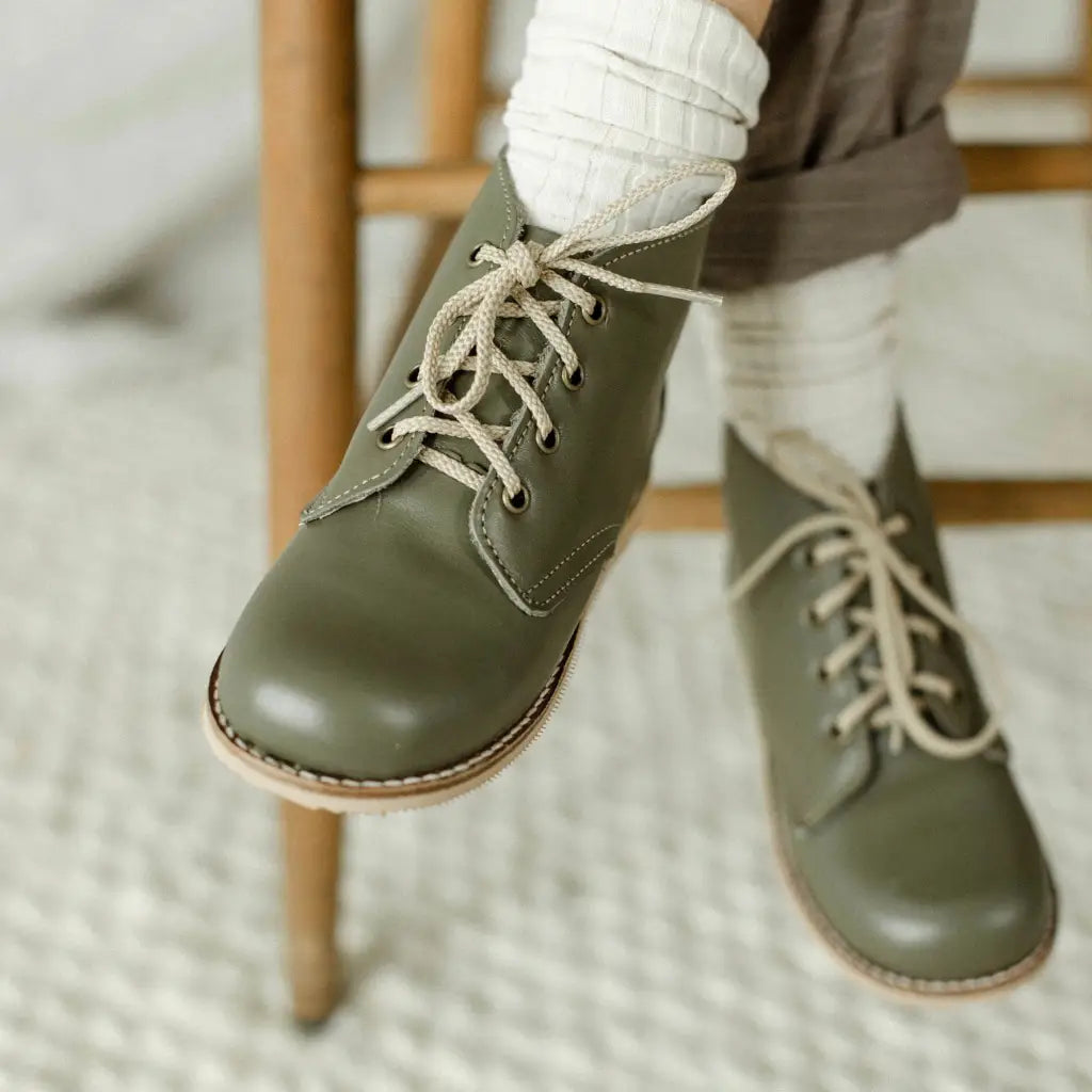 children&#39;s boot in green sizes 5-12
