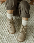 children's boot in beige sizes 5-12