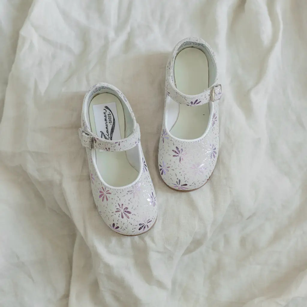 Riley Mary Jane - Pink Glitter – Zimmerman Shoes
