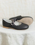 Scalloped Mary Jane - Black jane’s