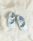 Soft Soled Mary Jane - Blue Gingham jane’s