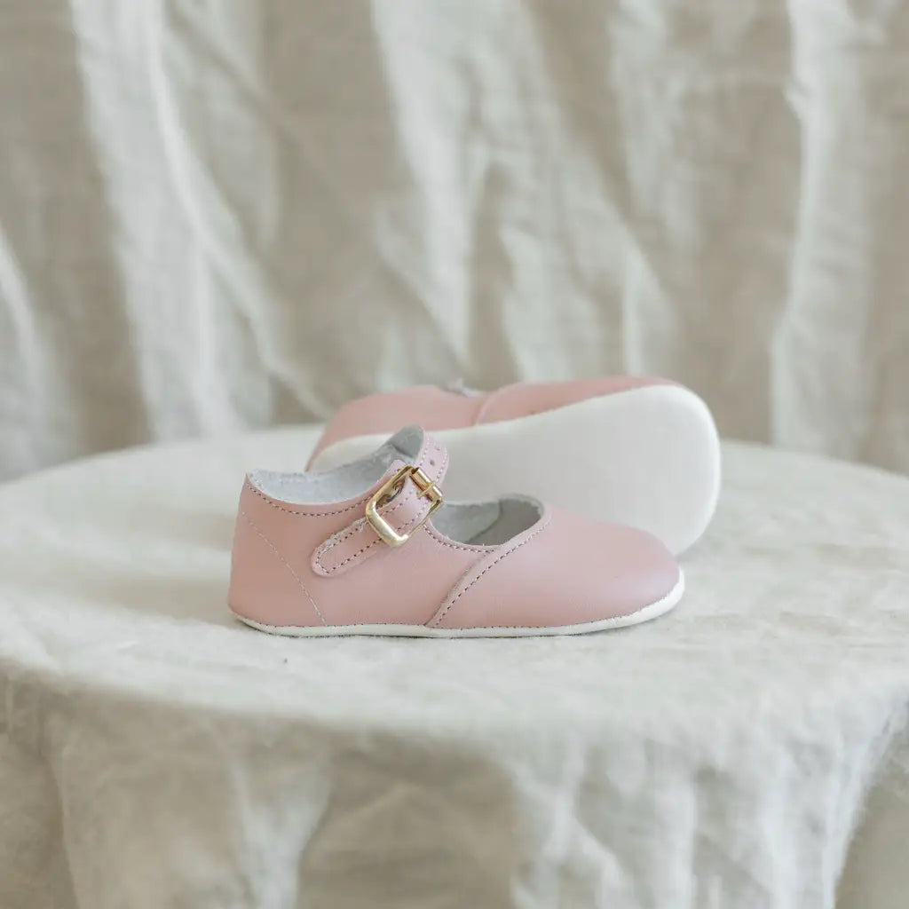 Soft Soled Mary Jane - Pink