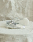 Soft Soled Mary Jane - Silver