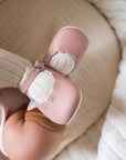 Soft Soled Scalloped Mary Jane - Pink