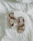 Stevie Sandal - Brown Sparkle sandals