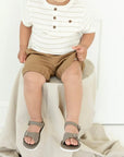 Stevie Sandal - Graphite sandals