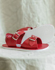 Stevie Sandal - Red sandals