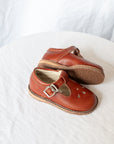 Nora T-Strap - Chestnut